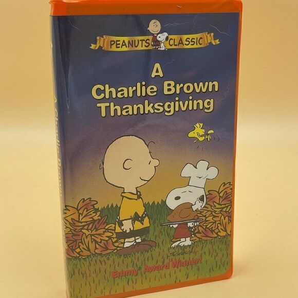 A Charlie Brown Thanksgiving Bill Melendez Emmy Award Winner Video Cassette - Picture 1 of 2